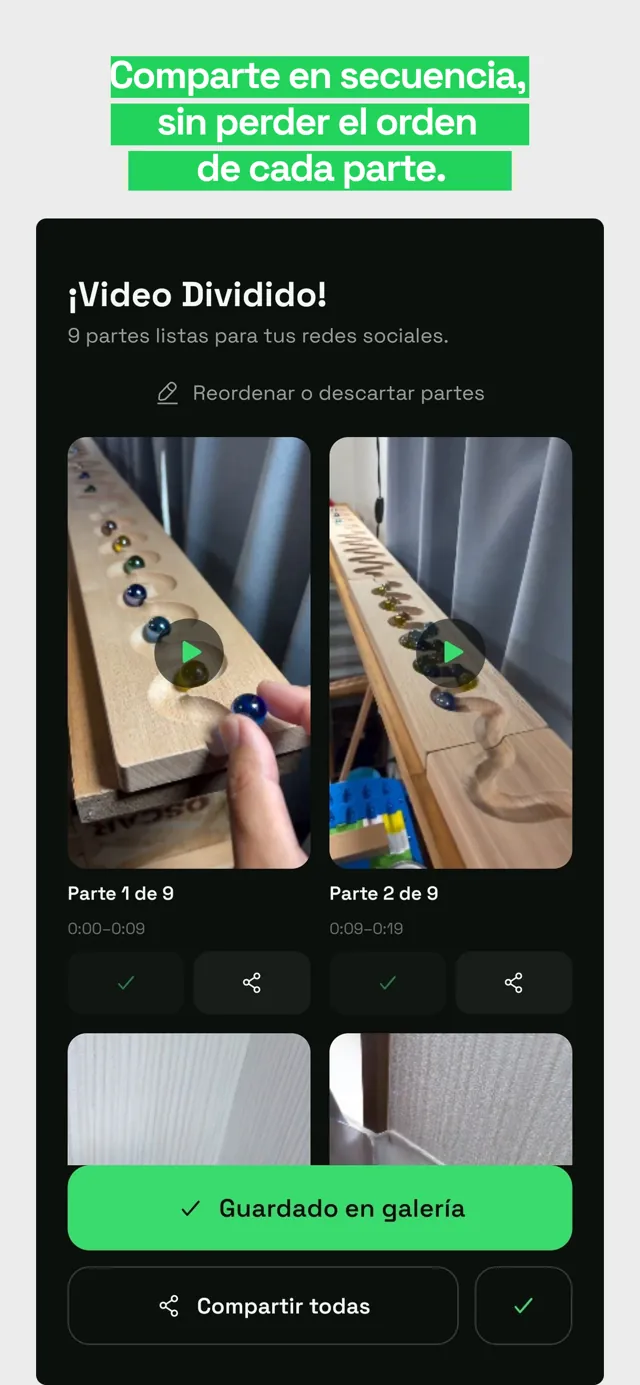 Veja seus projetos: edite, renomeie ou exclua